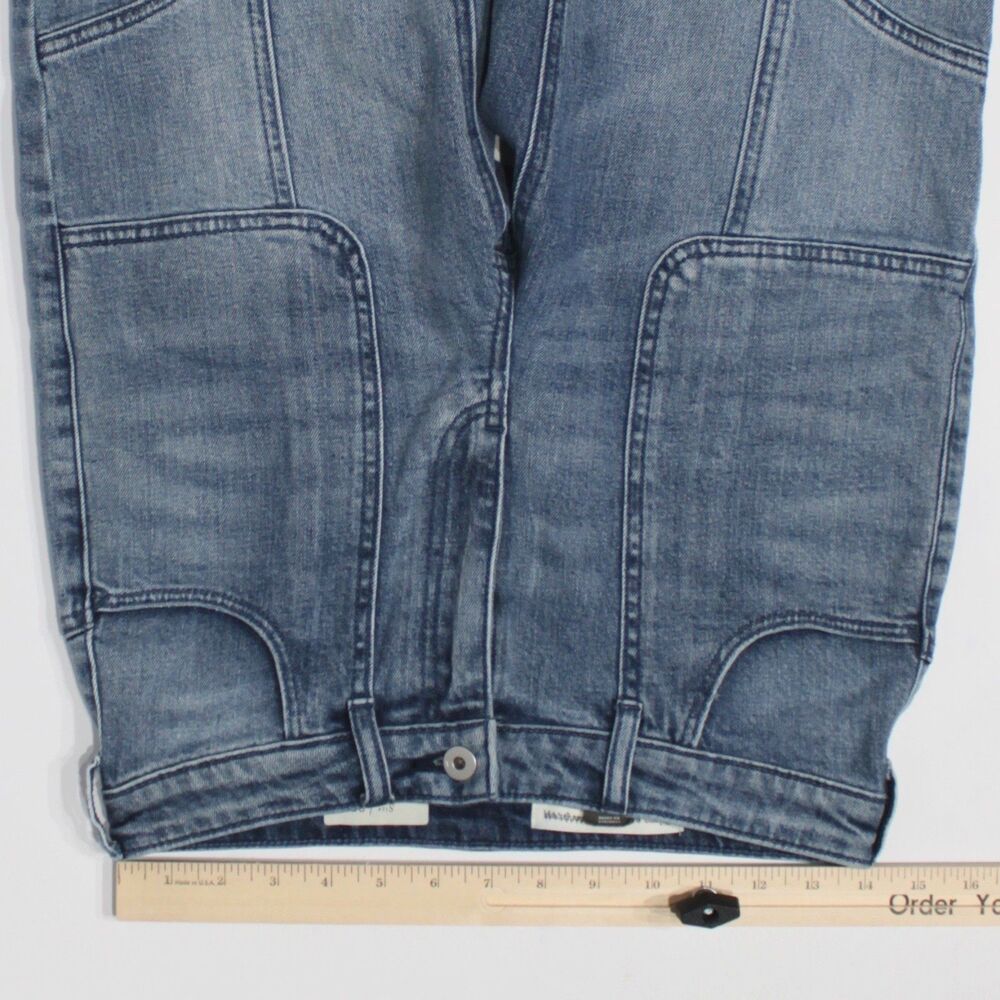 Pilcro Anthropologie Front Pocket 25" Crop Jeans Boho Stretch Women Size 27 (J3) - Picture 8 of 8